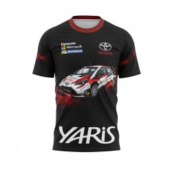 3D Тениска Toyota Yaris WRC #030