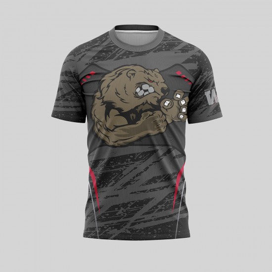 3D ДЕТСКА ТЕНИСКА WRESTLING BEAR #282 3D ДЕТСКА ТЕНИСКА WRESTLING BEAR #282